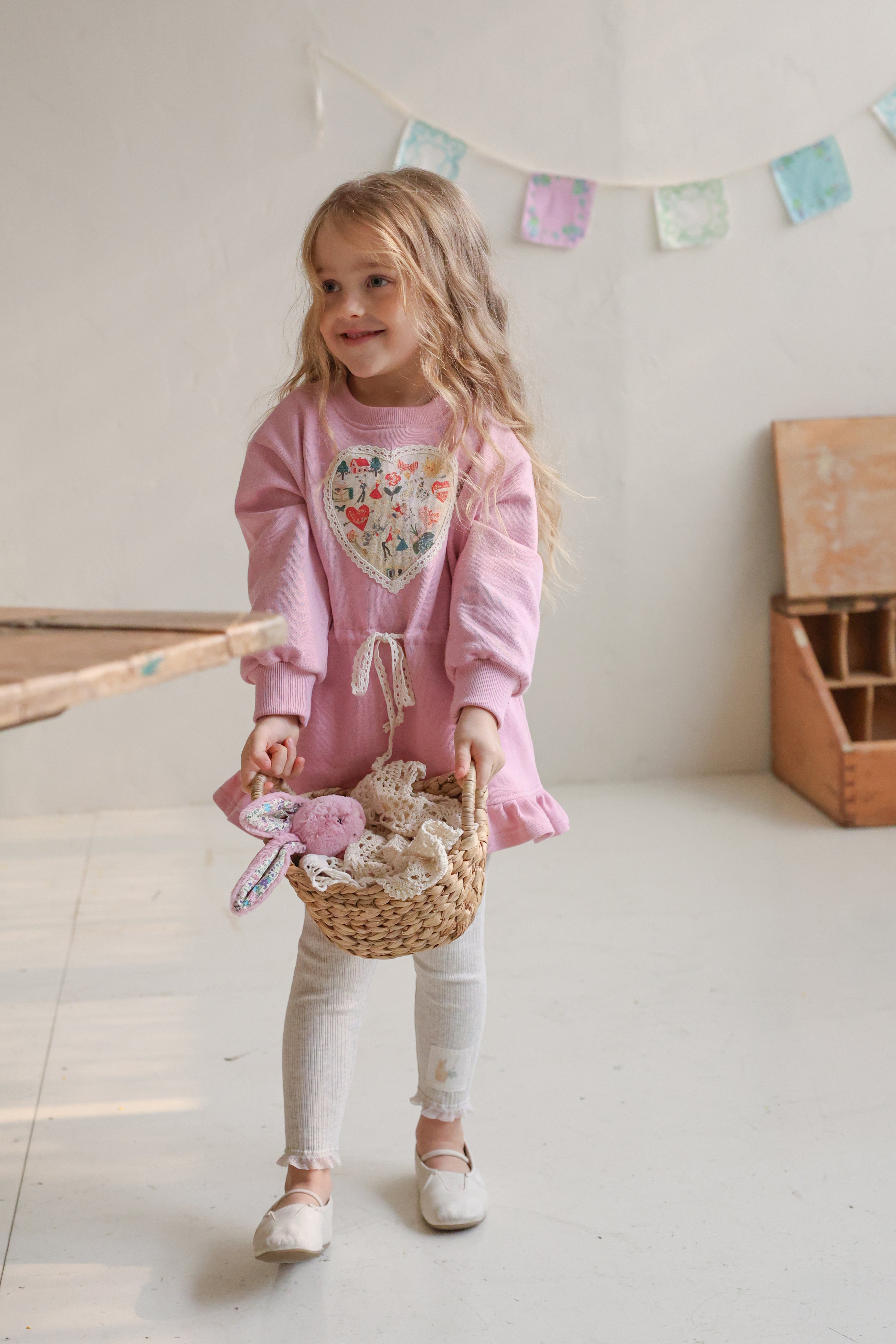 Rose Mini Dress Pink