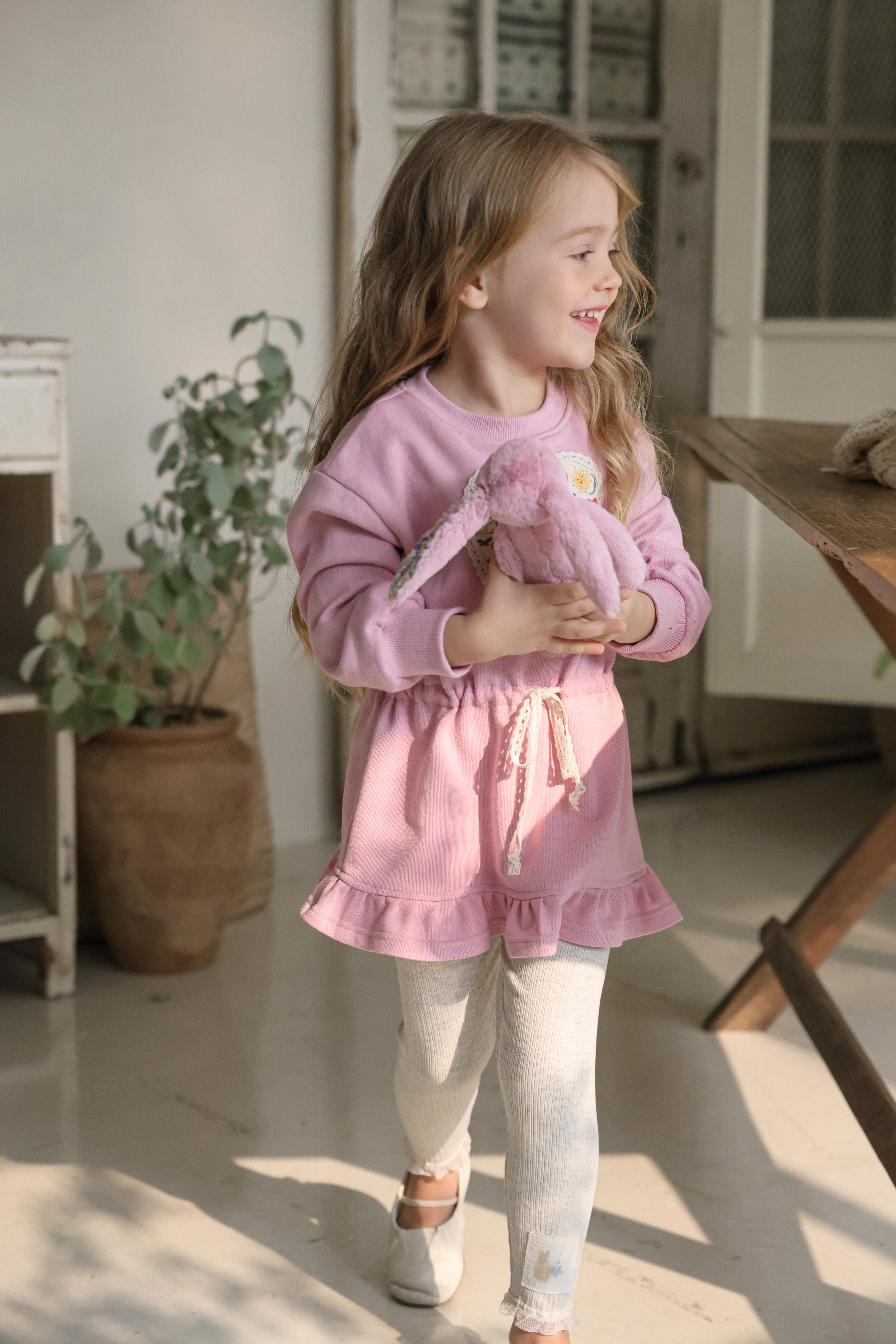 Rose Mini Dress Pink