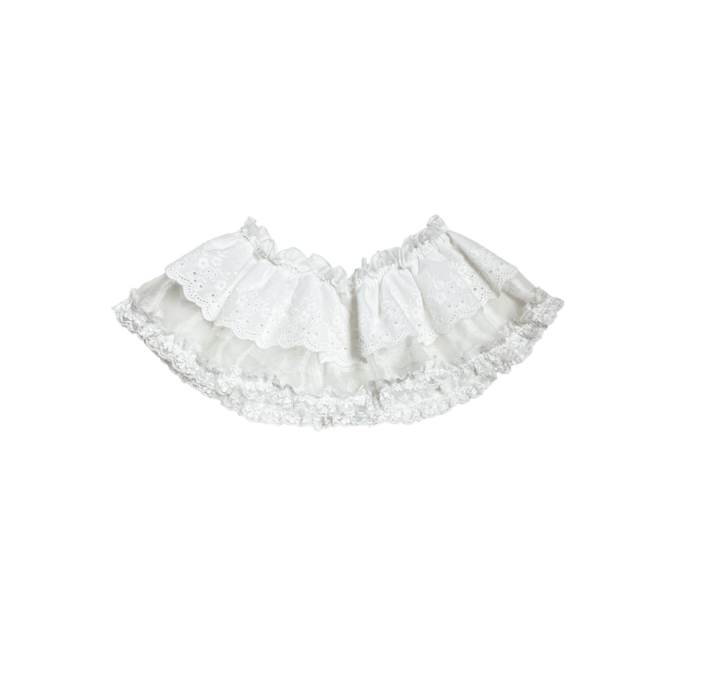 Eyelet Tutu White