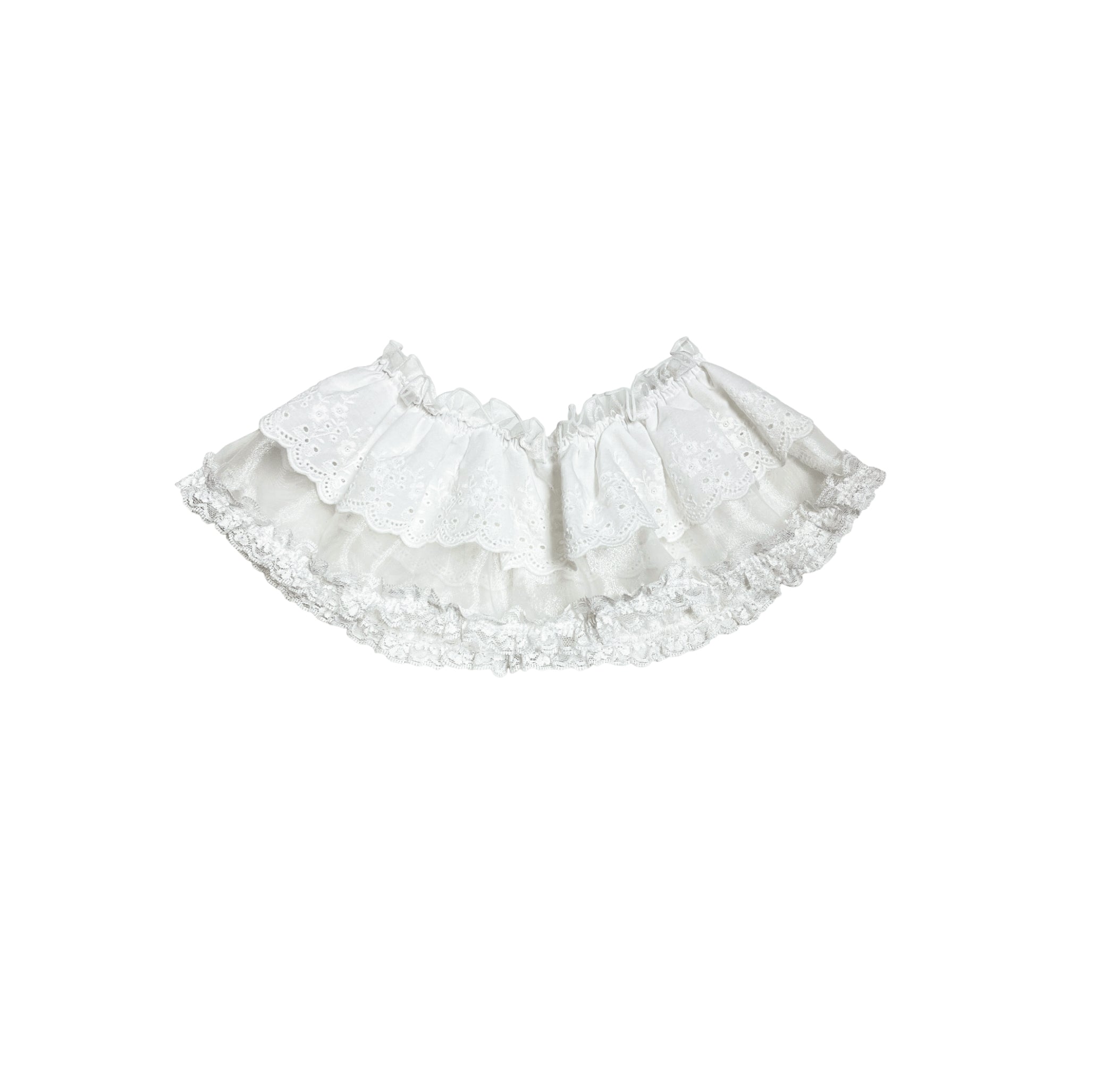 Eyelet Tutu White