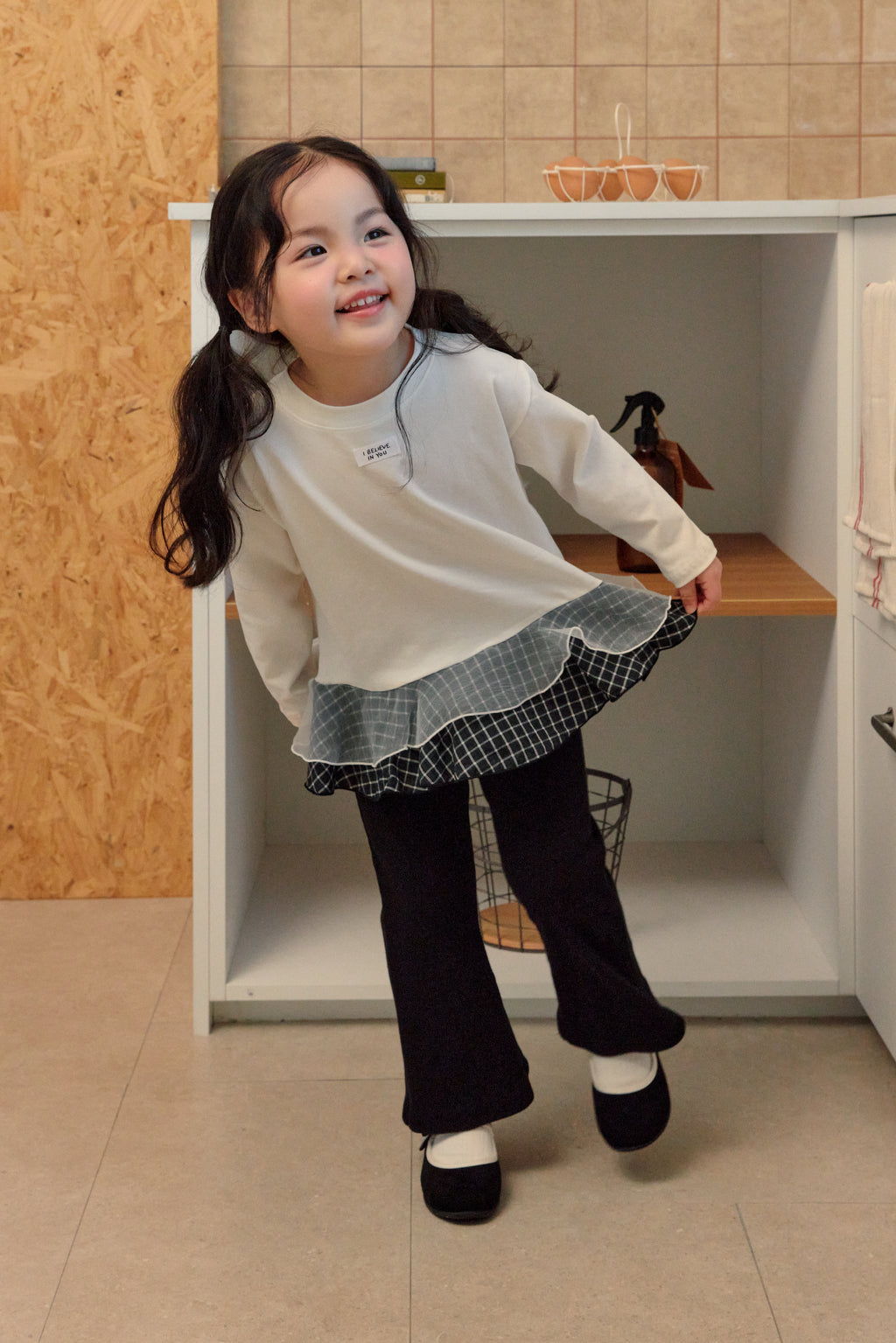 Everyday Bootcut Pants Black