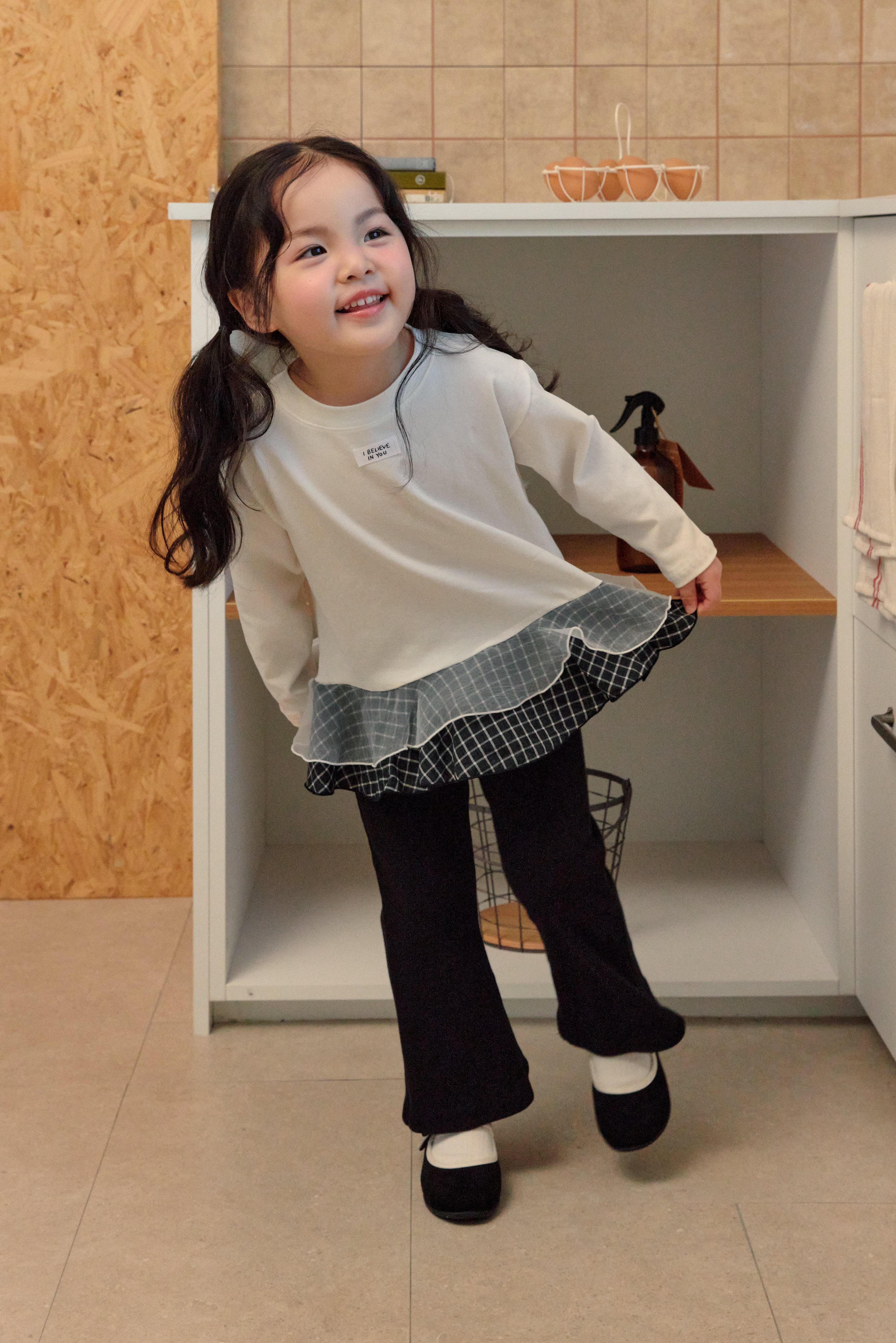 Everyday Bootcut Pants Black