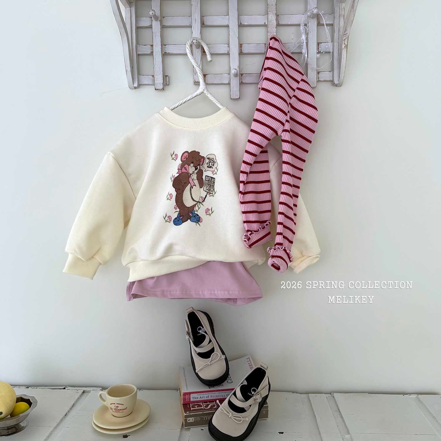 Call Me Bear Sweatshirt Ivory