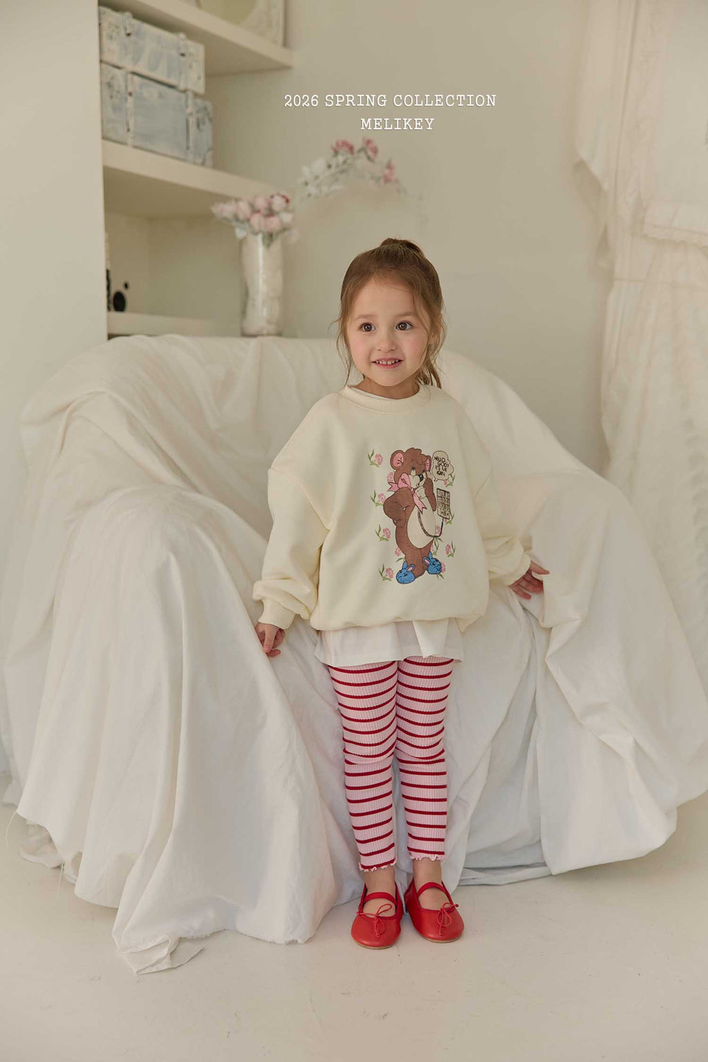 Call Me Bear Sweatshirt Ivory