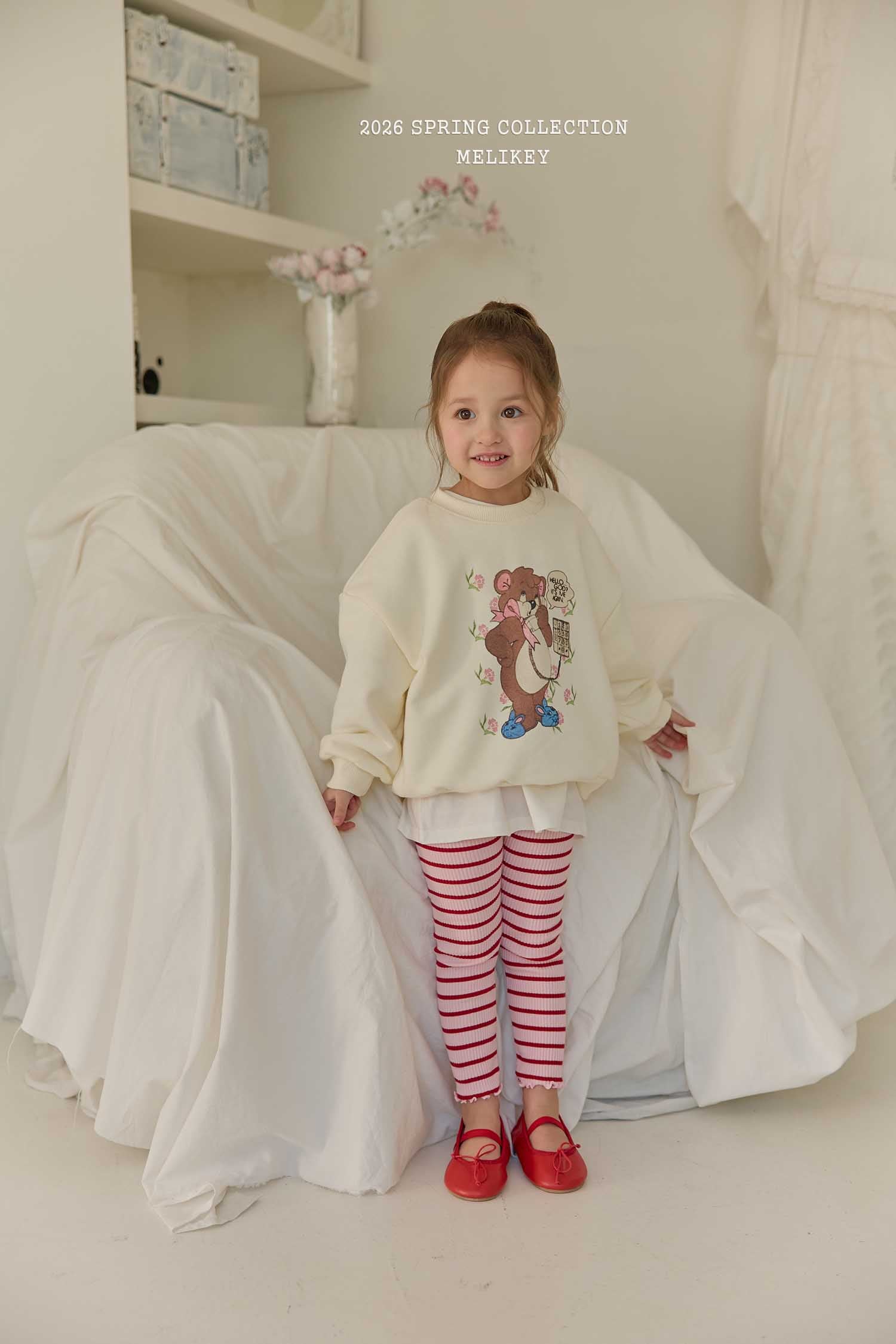 Call Me Bear Sweatshirt Ivory