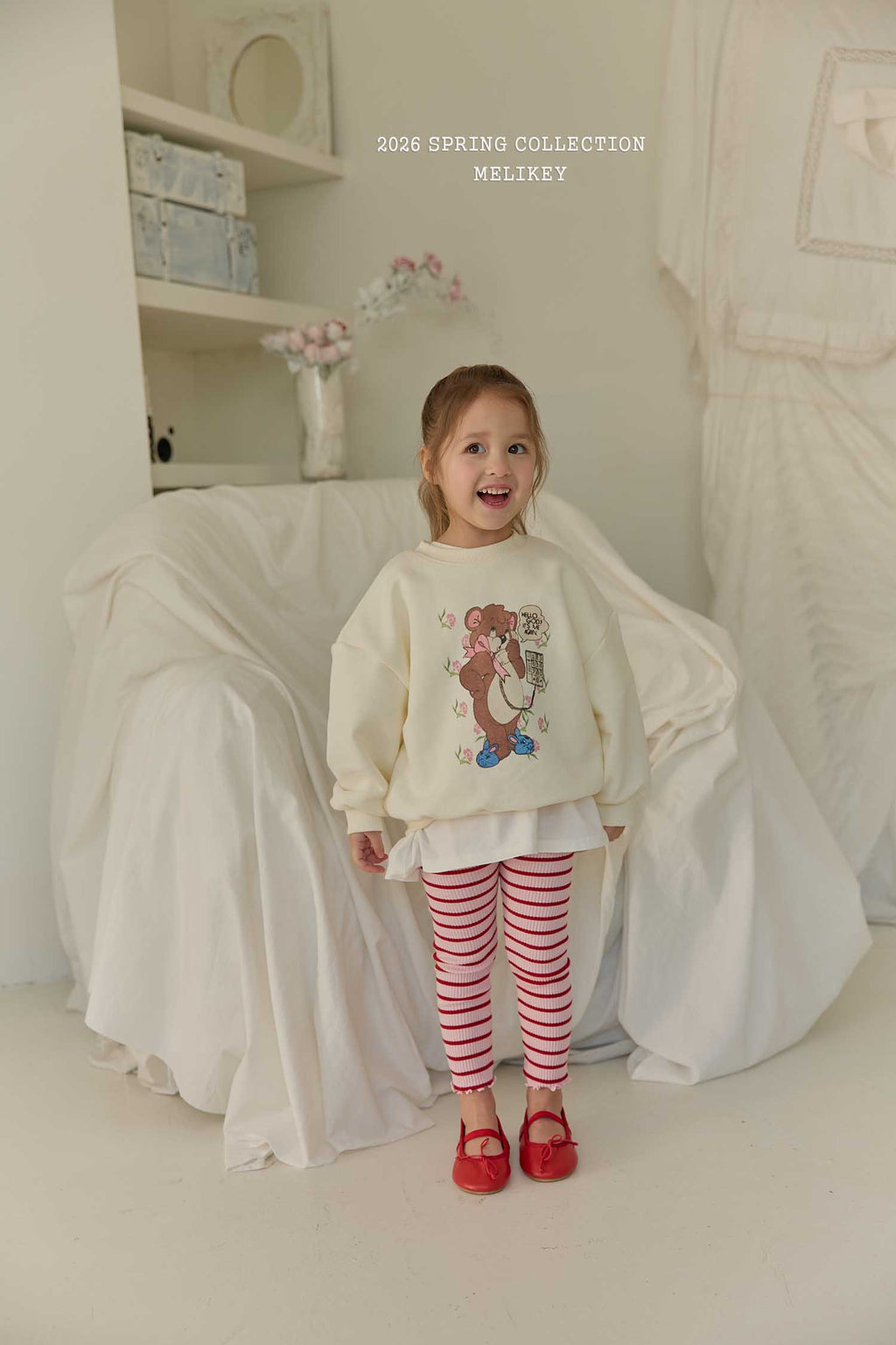 Call Me Bear Sweatshirt Ivory