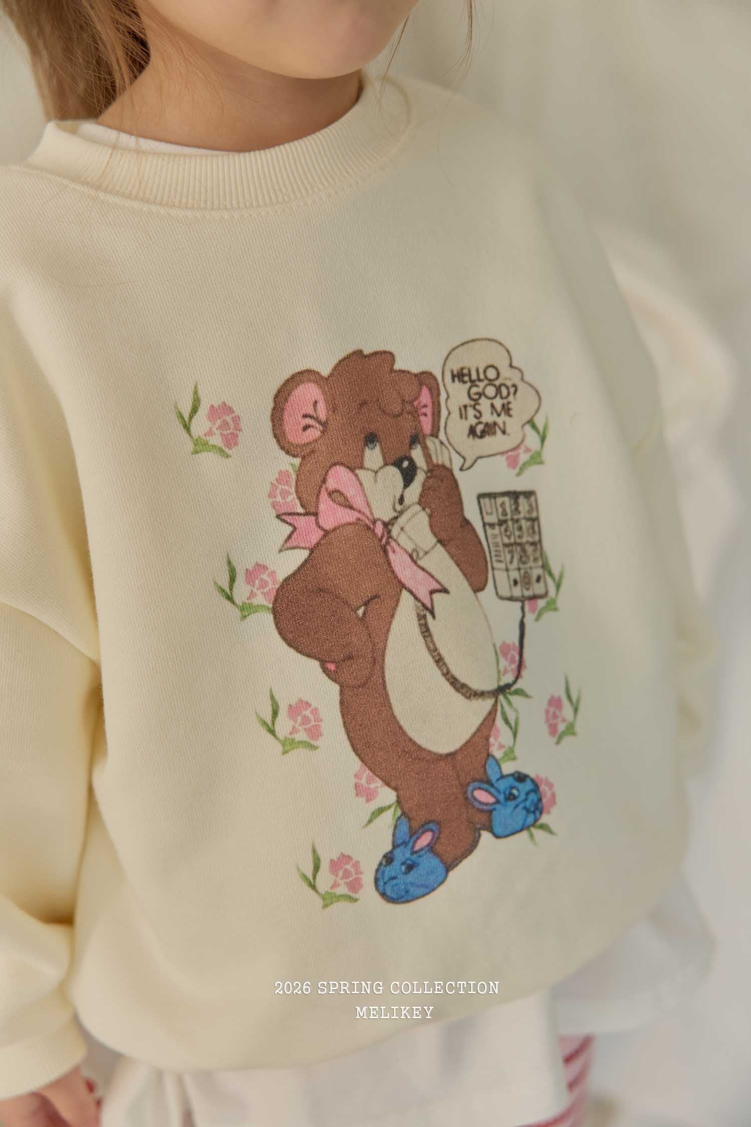 Call Me Bear Sweatshirt Ivory