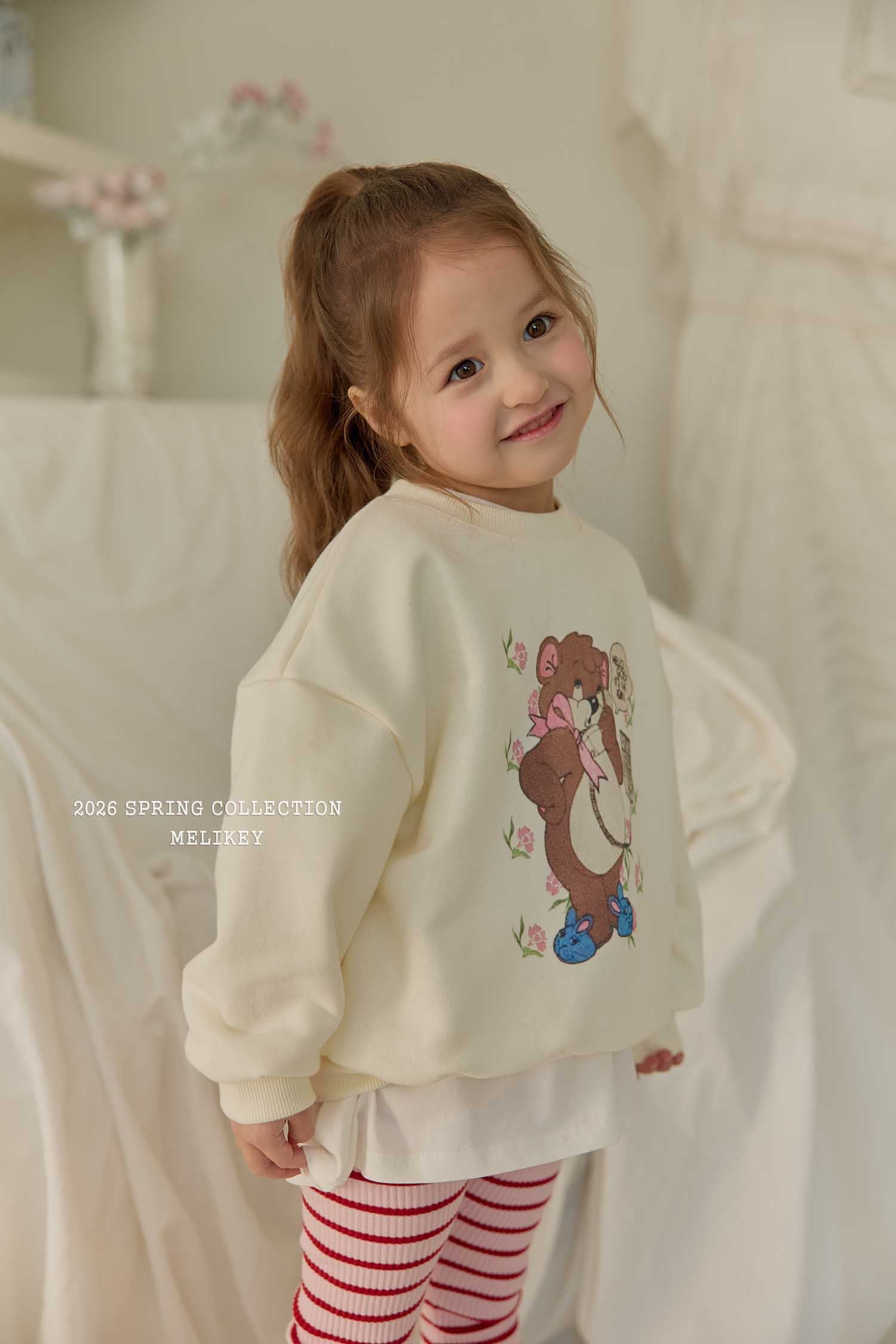 Call Me Bear Sweatshirt Ivory